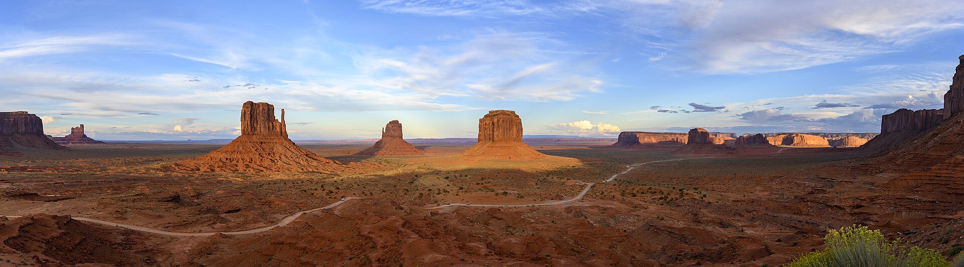 Monument Valley on Navajo Nation land in Arizona, home of the Diné people